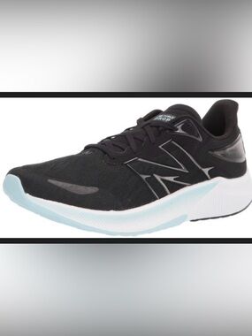 New Balance Black and Light Blue Women's Running Sneakers